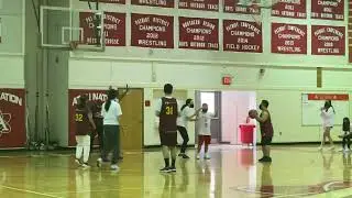 I just dribble all down to the basket and I made a shots 🏀