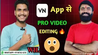 VN Video Editor Tutorial Hindi | VN App Se Professional Video Edit Kaise Kare (2026)
