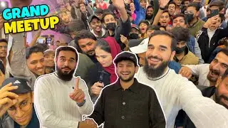 FIRST TIME GRAND MEETUP WITH ALL YOUTUBERS 😍