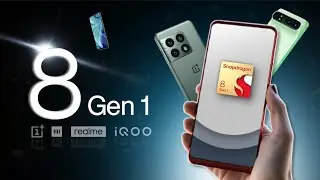 Snapdragon 8 Gen 1 Phones in 2022 - 200MP 8K VIDEO | OnePlus, Moto, Realme..