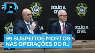 Pol&iacute;cia Civil do RJ identifica 99 suspeitos mortos na megaopera&ccedil;&atilde;o contra o Comando Vermelho