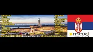🇹🇷 - 🇷🇸 Maxi Logistics Services Sırbistan Karayolu Nakliye 🇹🇷 - 🇷🇸  Sırbistan ADR Parsiyel