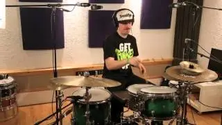 61366 Smooth Bamboo Rods - on Drums