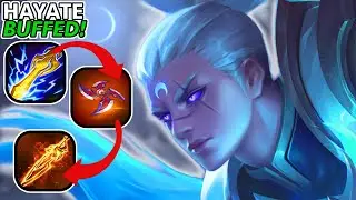 Using the NEW Assassin Hayate Build VS Darkbreaker & Rank 1! | Arena of Valor