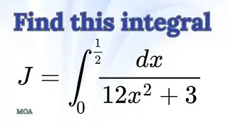 AP Calculus BC: Can You Solve This Definite Integral? Step-by-Step Method | MOA Lesson 22
