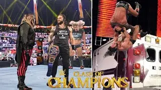 WWE Clash Of Champions 2020 Highlights Preview ! Roman Reigns Defeats Jey uso! Randy Orton WWE champ