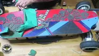 Lacroix Lonestar New Look in Black & White DOPE GRIP tape/ E-TOXX HUBS / Shredlights sl-1000