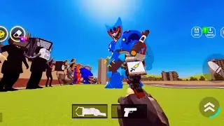 Epic Battle of Sonic and Friends Against Cartoon Monsters! Unreal Action You Need to See!