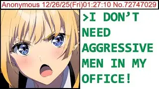 Feminist Boss Labels Male Feedback as &lsquo;Aggressive&rsquo; - PANICS When Her Company Collapses