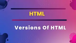 Versions of HTML in hindi | notes in description | #html | we can do it