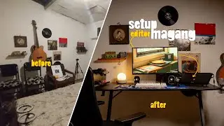 Rombak Kamar Gen Z jadi Setup Kerja‼️ ft. Meja Rexus Omni