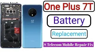 How to OnePlus 7T Battery Replacement | original Battery Replacement BLP685 | S Mobile Repair