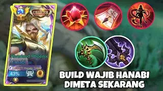 BUILD WAJIB HANABI DIMETA SEKARANG! DAMAGENYA GAK NGOTAK GUYS - MLBB
