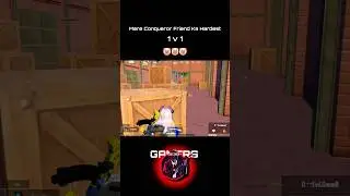 Conquerer Hardest 1v1 fight 🤡 || #pubg #bgmi #conquerorlobby #funny #no4gaming #gaming