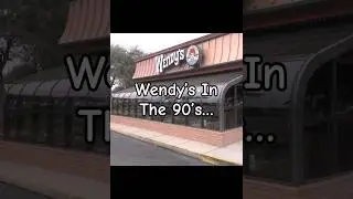 Wendy&rsquo;s in the 90&rsquo;s 🍔🥤