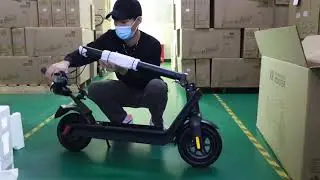 Распаковка и обзор электросамоката HX X9 Plus и электросамоката X9 Max