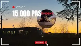 15 000 PAS / jour ? PAS évident 😅 #défi6-semaine6