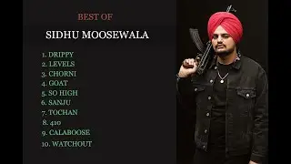 Sidhu Moose Wala Top 10+songs || New Punjabi music 2024 || The Legend Man ||best of Sidhu Moose Wala