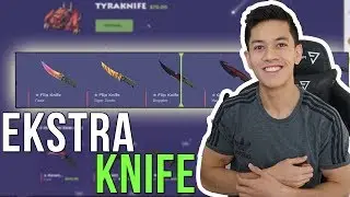 EKSTRA KNIV! - &Aring;BNER KASSER P&Aring; WILDCASE!