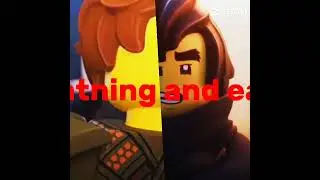 Energy and fire vs Lightning and earth #ninjago #ninjagoedit #shorts