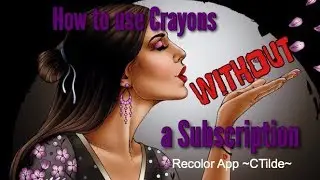 Обсуждение: использование мелков без подписки в приложении Recolor для iPhone