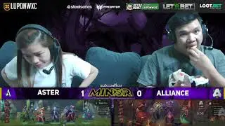 Alliance vs Aster Game 2 (BO5) | StarLadder Minor 2020 Grand Finals