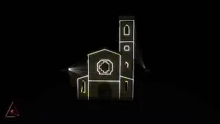 Proyección láser mapping 2D y 3D
