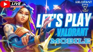 COMPETITIVE GRIND 🔥 VALORANT MOBILE LIVE | Road to 300 subs