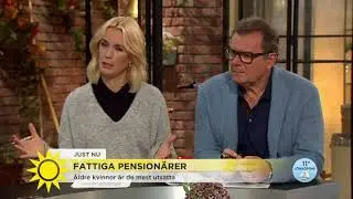 Äldrefattigdomen ökar i Sverige 