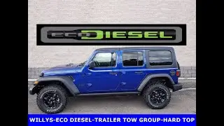 2020 JEEP WRANGLER ECODIESEL WILLYS WHEELER UNLIMITED OCEAN BLUE WALK СОВЕРШЕННО НОВЫЙ ОБЗОР ПРОДАН!