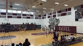 TX High School Basketball: D&rsquo;Hanis Cowboys vs Dilley Wolves
