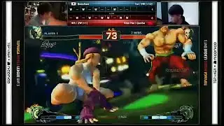 Bonchan (Sagat) vs Xiao Hai (Cammy) - SSF4 AE2012