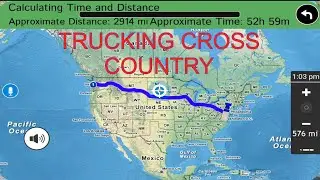 May 4, 2024/141 CROSS COUNTRY TRUCKING TO WASHINGTON DAY 1