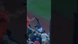 Nimmo tracks it down! 🤝 #mets #mlb #baseball #catch #outfield