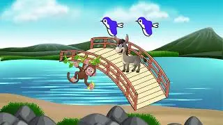 The Jungle King and the Donkey's Adventure - Animated Children's Story