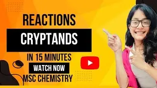 CRYPTANDS 🕳️🧪💁🏻&zwj;♀️ | CRYPTATES | MSc CHEMISTRY |organic special #tricks #msc #cryptates #cryptands
