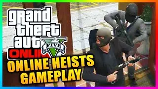 GTA 5 HEISTS DLC GAMEPLAY ONLINE - FINAL BANK HEIST! GTA ONLINE PACIFIC STANDARD HEIST! (GTA V)