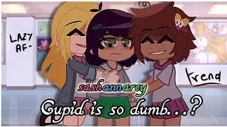 👼Cupid is so dumb..?❤//Amphibia🐸//gacha club meme//ft.Sashannarcy💖💙💚//My phone couldn't take it-