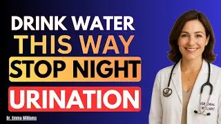 Urologist Reveals: Drink Water This Way to Stop Night Urination