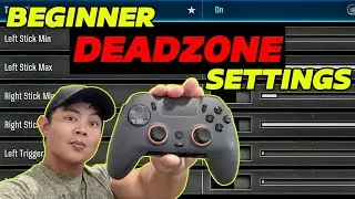 BEGINNER Controller Deadzone Settings TO KEEP Aim Assist strong | 2025
