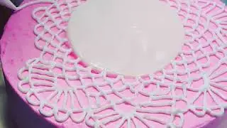 Tutorial lace cake