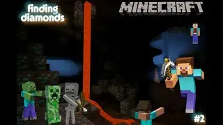 I FOUND DIAMONDS IN DEEP CAVE ! MINECRAFT #2