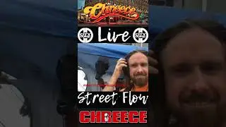 Chreece 2025 street flows the owner of Slum Haus clothing hopped on the mic to have some fun 😂😂😎