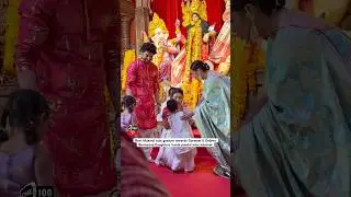 Rani Mukerji cute gesture towards Gurmeet & Debina Bonnerjee Daughters inside pandal wins internet