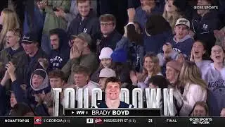 Bryson Barnes to Brady Boyd 53 yard touchdown against Nevada