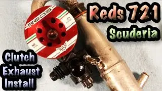 Setting Up The Clutch & Exhaust On The Reds Racing 721 Scuderia