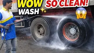 Professional Truck Washing Service 🚛💦 | Meri Company Ka Pura Kaam | Heavy Truck Cleaning