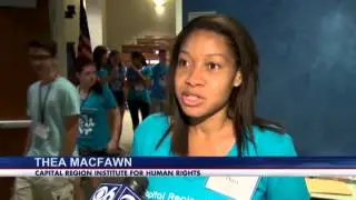 Students discuss international issues at local s