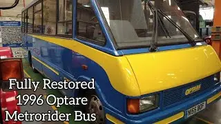 Fully Restored 1996 Optare Metrorider Bus With Cummins Engine Interior Exterior Tour