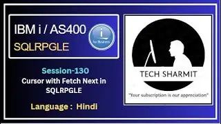 Cursor with Fetch Next in sqlrpgle  | cursors in sqlrpgle | sqlrpgle programming | Scroll Cursor |
